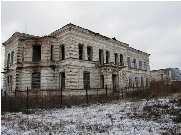 Усадебный дом до реставрации